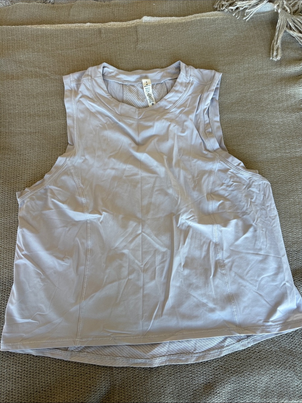 lululemon athletica Lavender Sleeveless Performance Tank